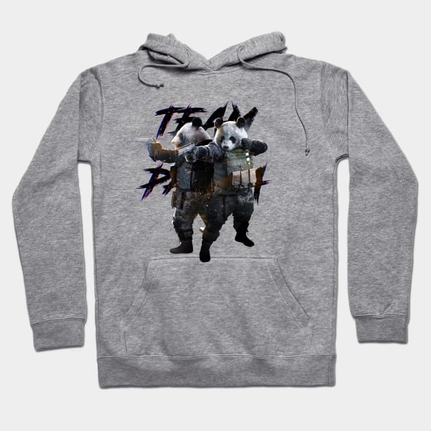 TEAM PANDA Hoodie by Titiartist 